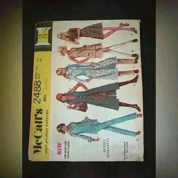 Vintage 1960s 1970s sewing pattern - Picture 1 of 2
